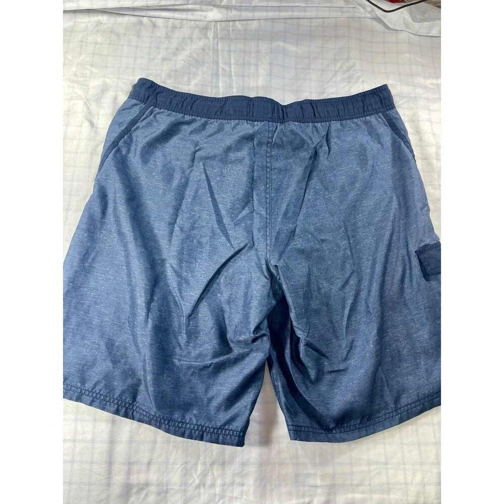 Op Ocean Pacific Men’s Board Shorts Swim Trunks Blue Size L (36-38) Cargo Pocket